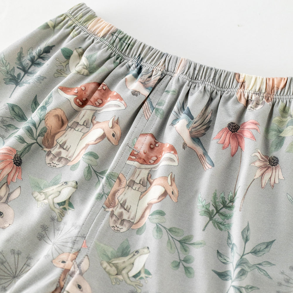 Cotton Baby Pants with Woodland Animals – Soft & Comfortable for Babies, Perfect for Day-to-Day Wear