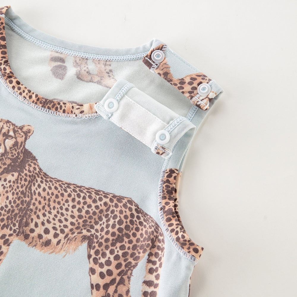 Bodysuit in leopard