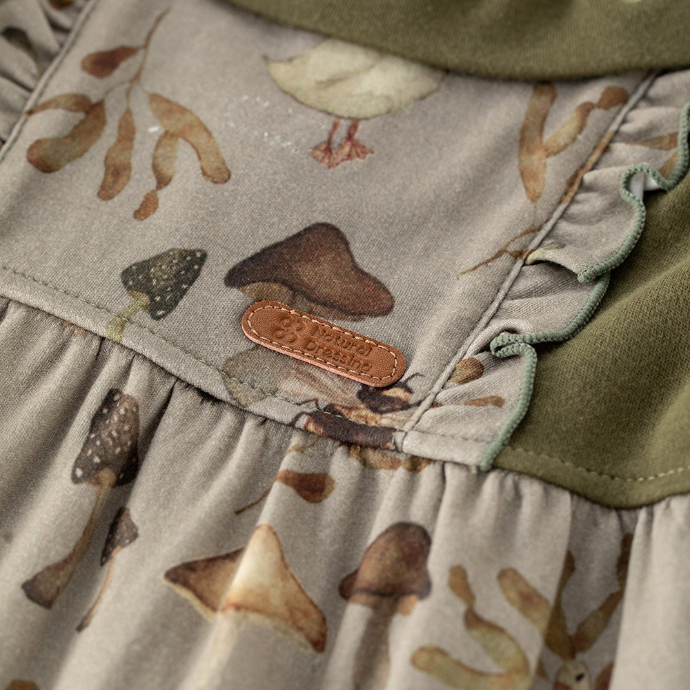 Woodland Mushroom – Cotton Baby Romper