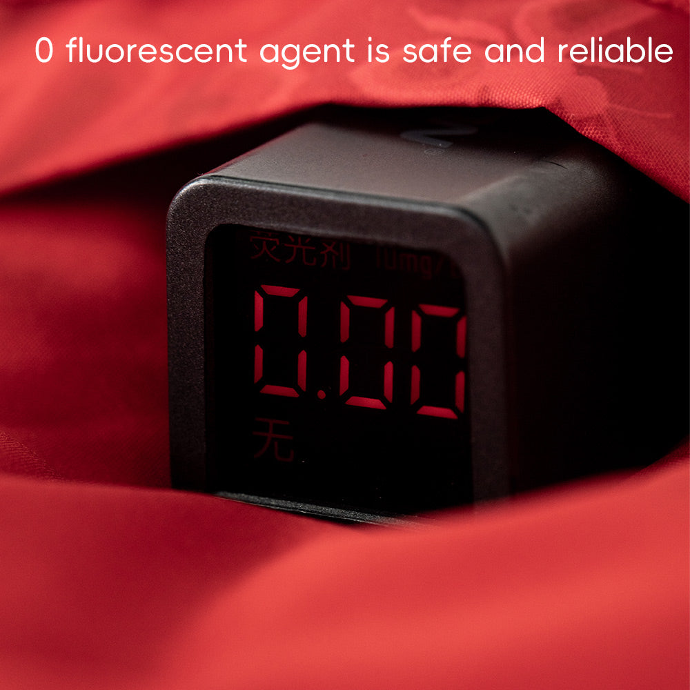 Water-Repellent Cotton Baby Jacket in Festive Red | Cozy Lightweight Coat for Cool Weather (5°C–15°C)