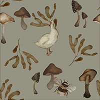 Woodland Mushroom – Cotton Baby Romper