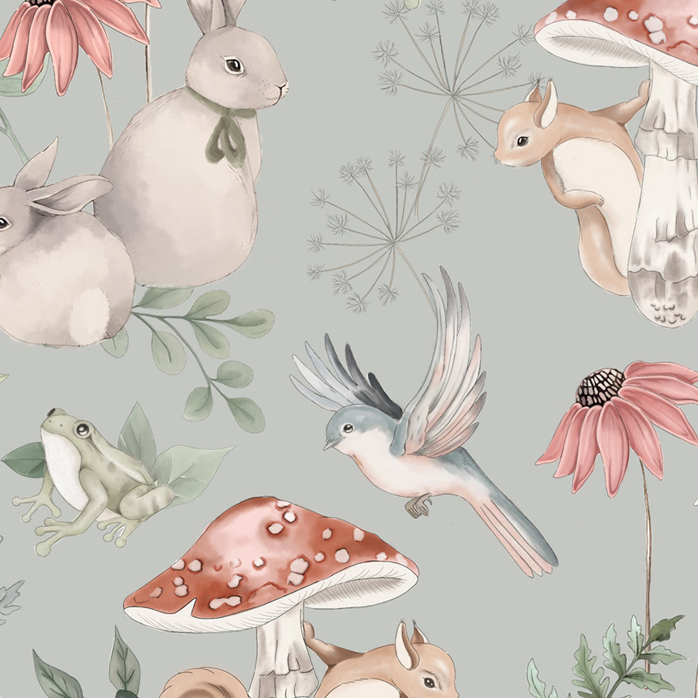 Cotton Baby Pants with Woodland Animals – Soft & Comfortable for Babies, Perfect for Day-to-Day Wear