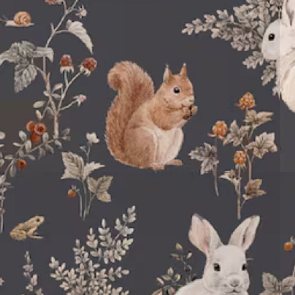 Lightweight Down Baby Vest with Floral Woodland Print | Cozy Layering Piece for Cool Weather (0°C–10°C)