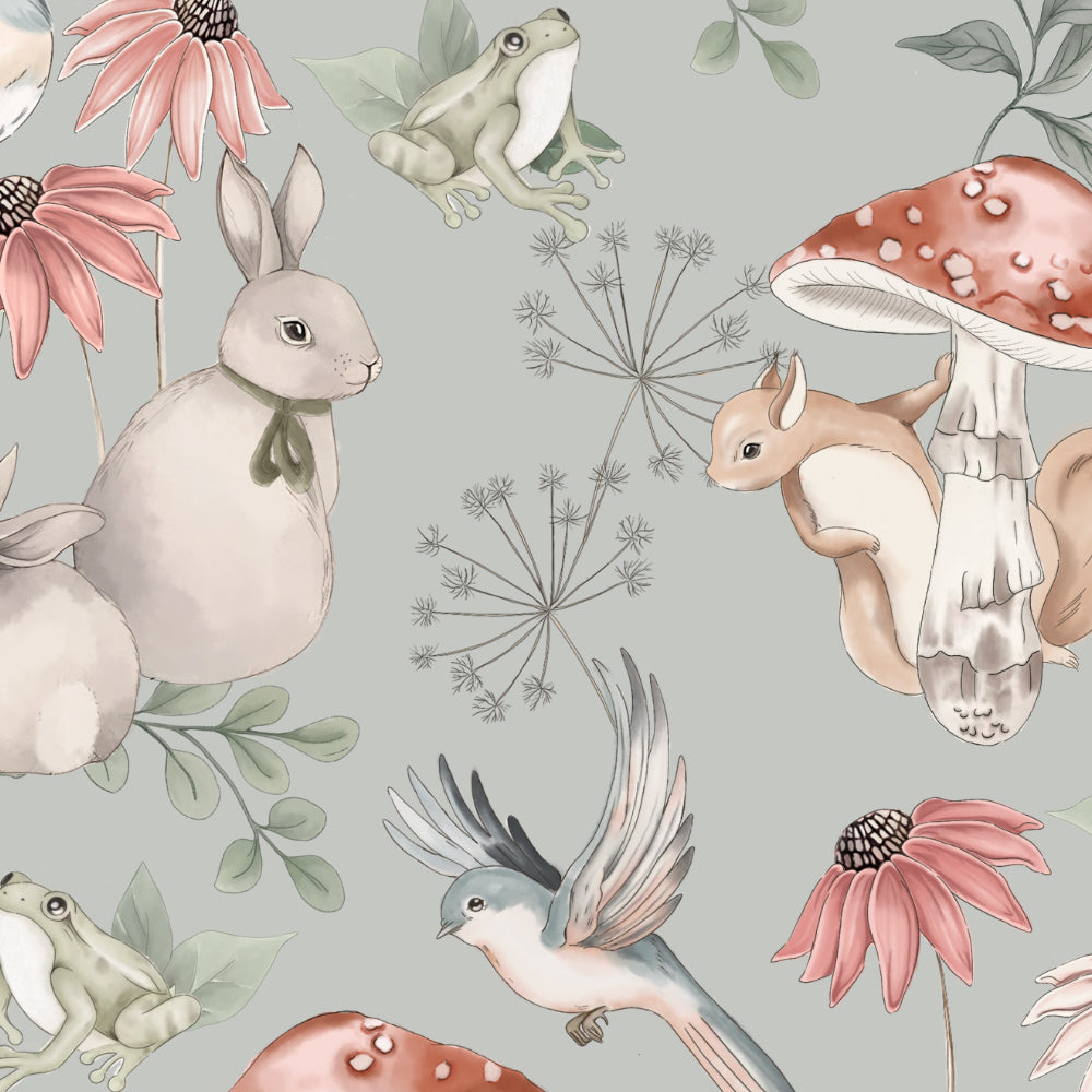🌸 Soft & Cozy Lenzing Modal Zip-Up Romper for Baby | Nature-Inspired Print | Breathable & Sustainable 🌿