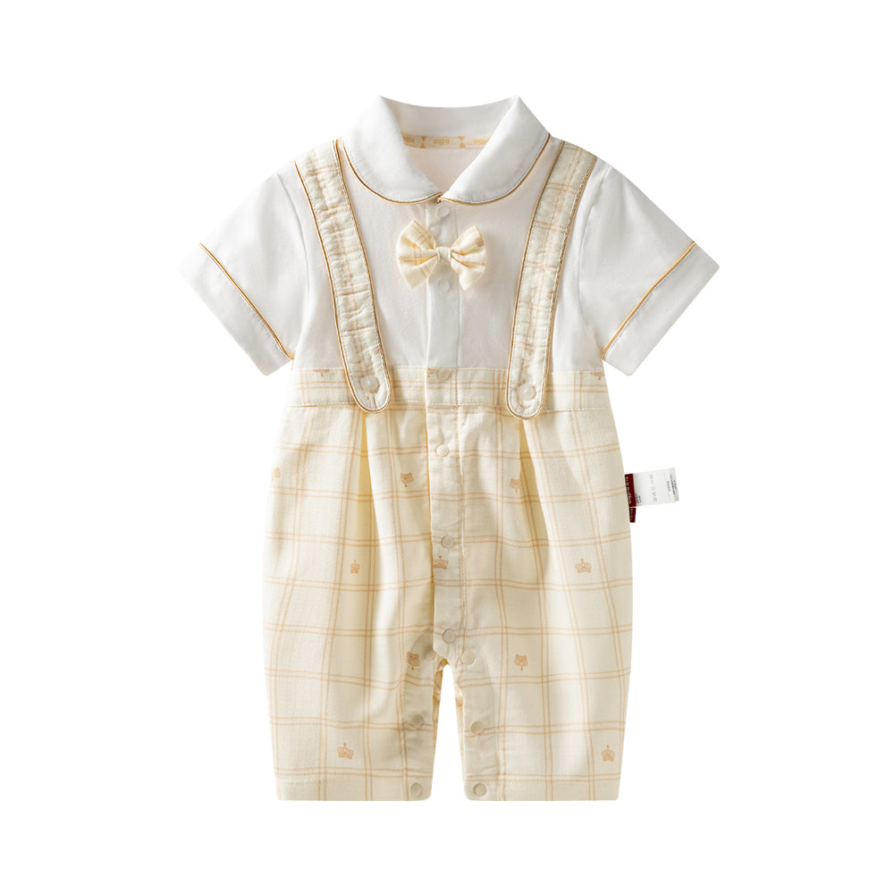 Baby Polo Suspender Set with Bowtie - Stylish and Comfortable for Special Occasions