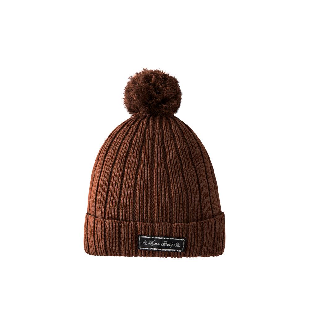 Cotton-Wool Knit Baby Beanie | Soft Lightweight Hat for Cozy Everyday Warmth