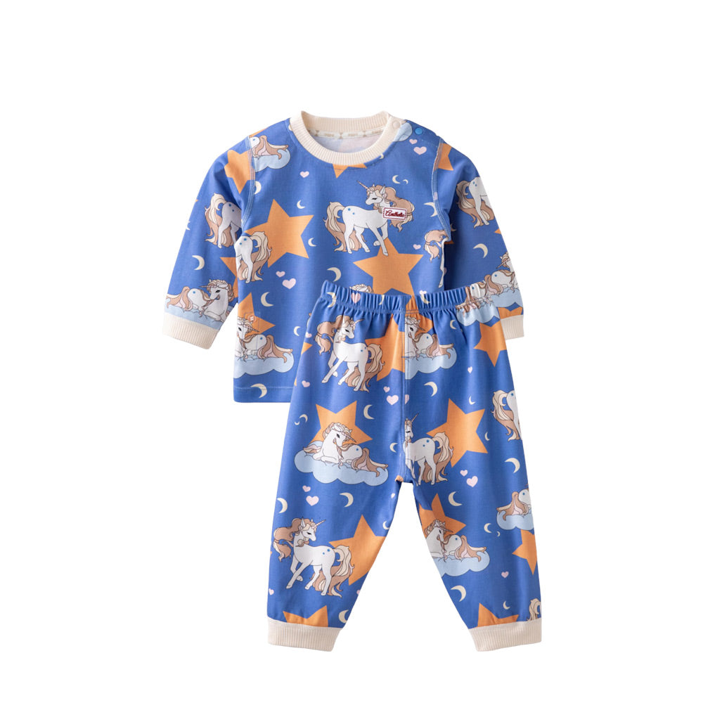 Dreamy Pony Star Pajama Set – Soft Cotton Knit, Gentle on Skin, Cozy Comfort for Sweet Nights