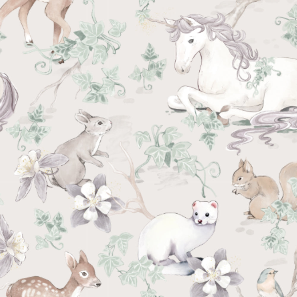 🌿 Enchanted Forest Baby Pants | Soft Modal & Cotton Blend