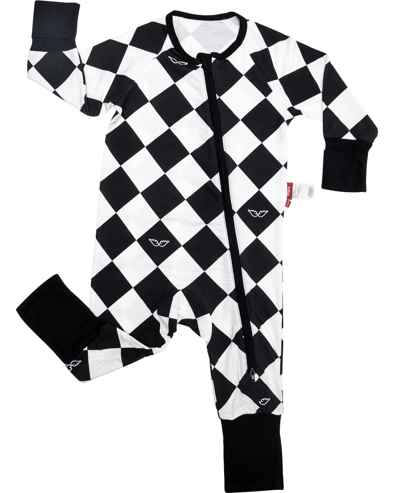 Cloud-Soft Bamboo Zip-Up Onesie — Breathable, Stretchy, All-Day Comfort